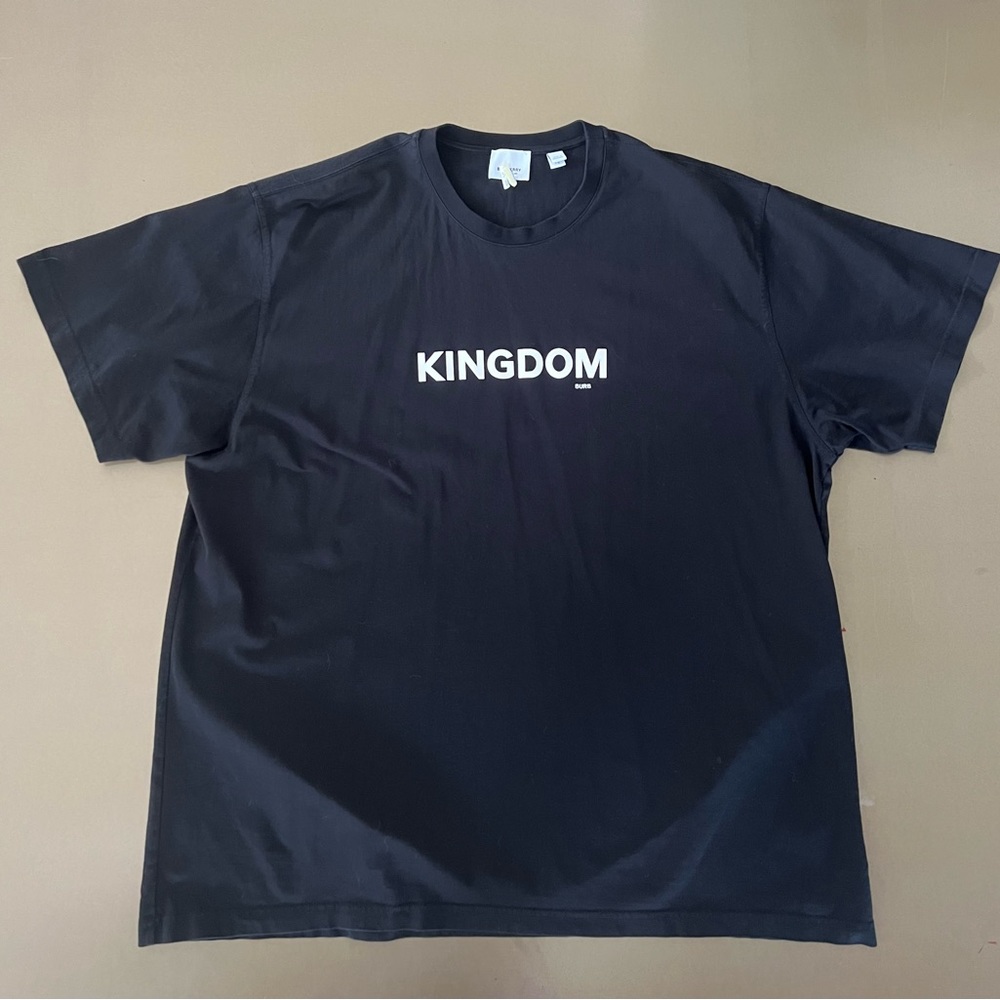 Burberry 100 % Cotton Black Men’s T Shirt Size XL